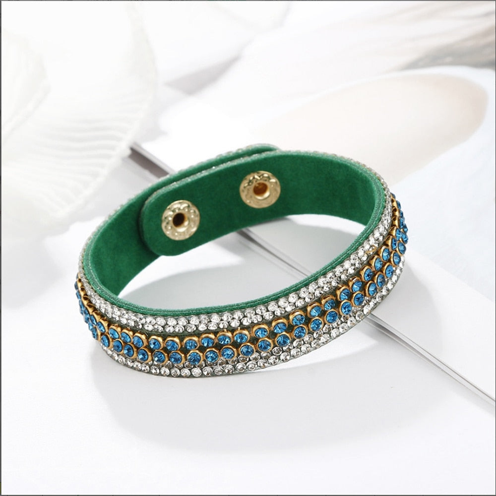 Rock Cuff Wrap Bracelet