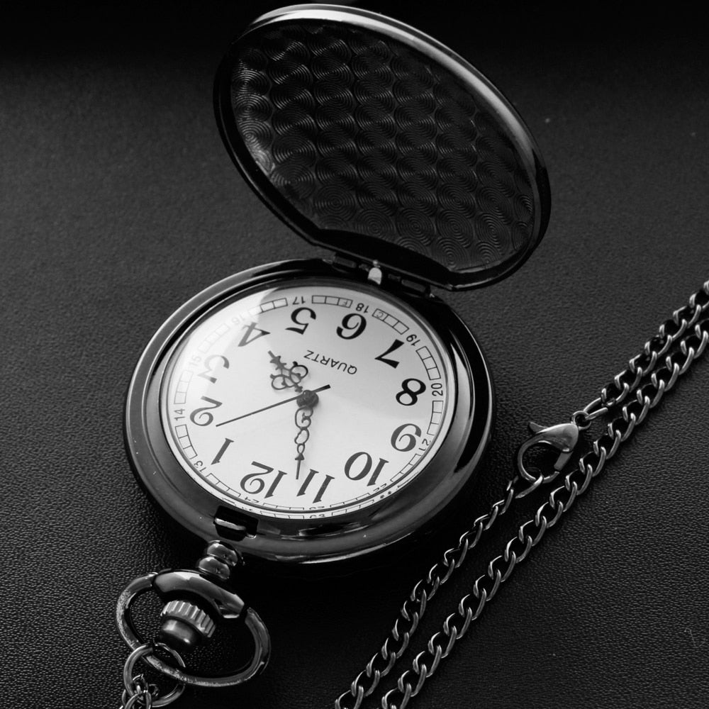 Classic Batman Quartz Pocket Watch