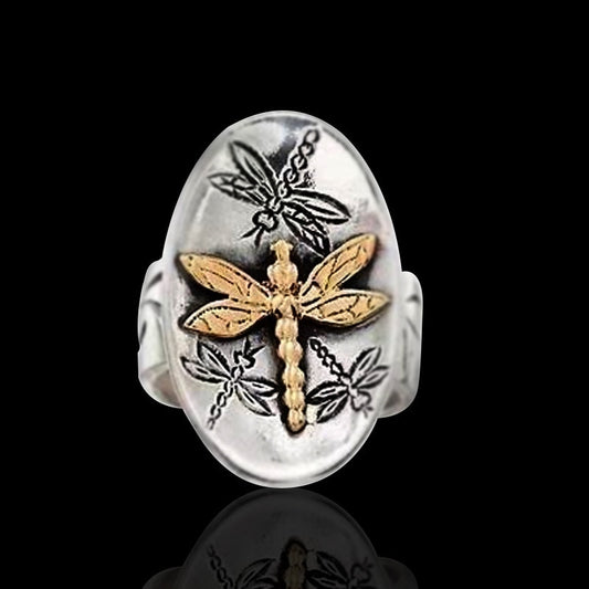 Dragonfly Design Ring