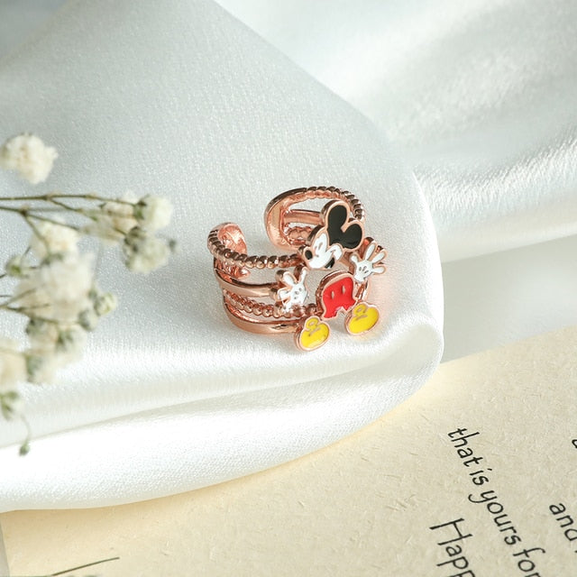 Multi Layer Cartoon Open Ring