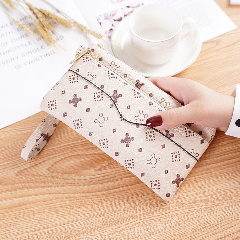 Slim Clutch with Hand Strap