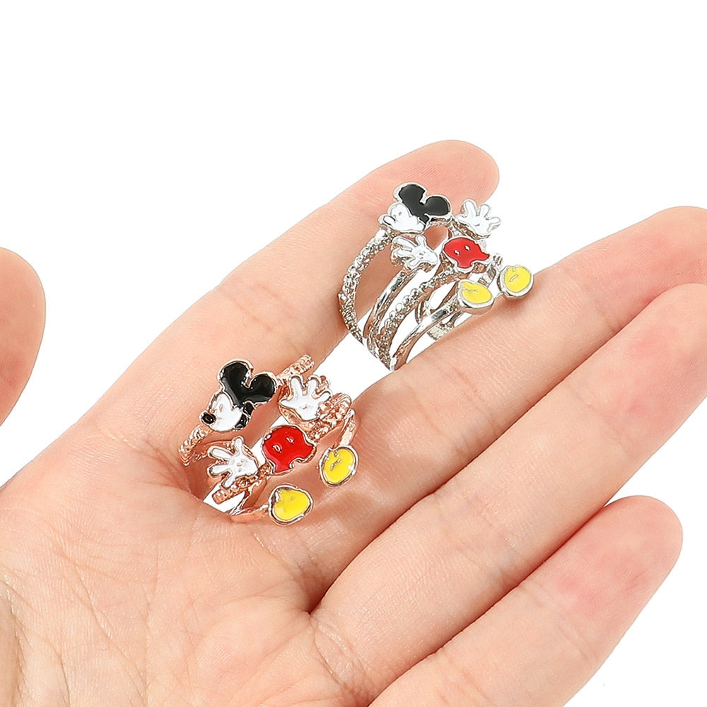 Multi Layer Cartoon Open Ring