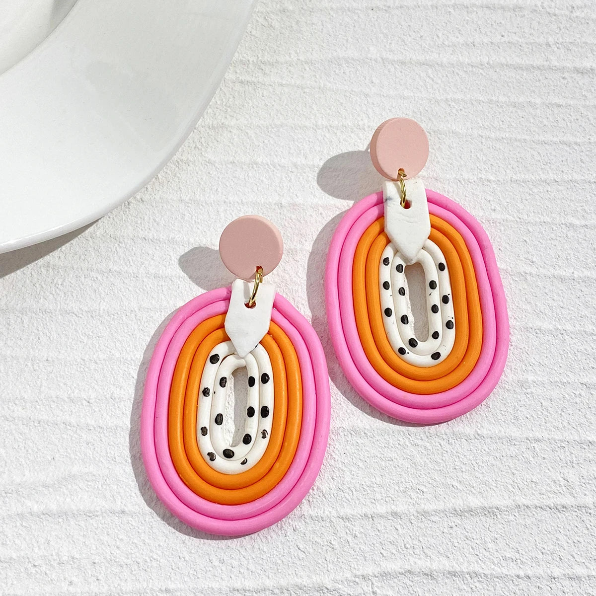 Polymer Drop Earrings