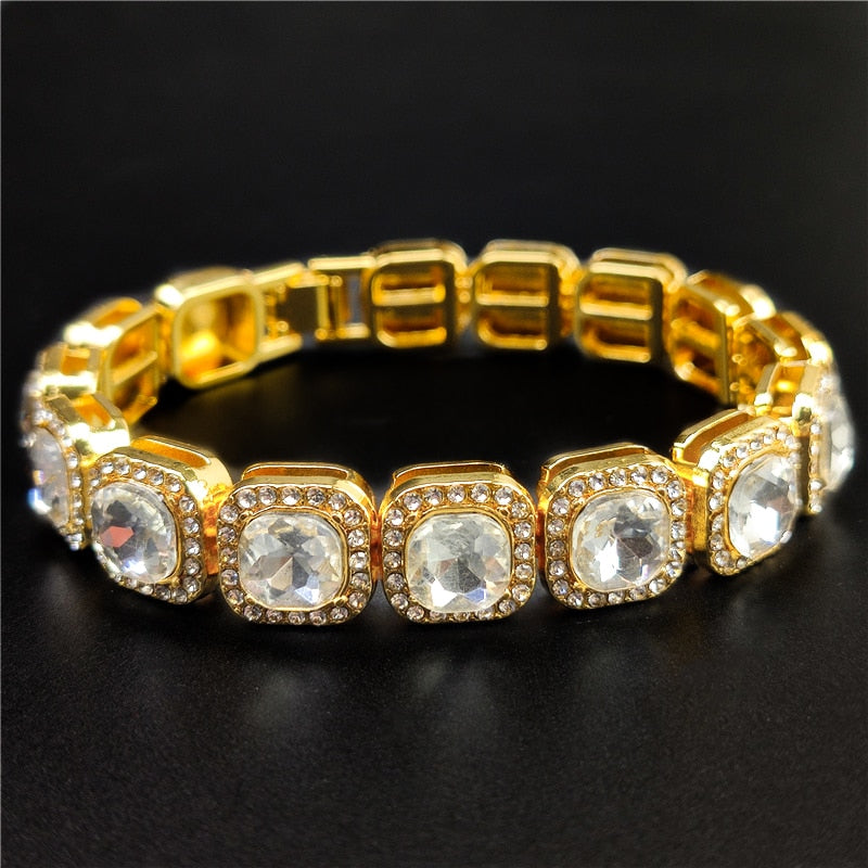 Chunky Rhinestone Bracelet