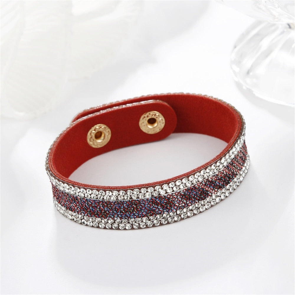 Rock Cuff Wrap Bracelet