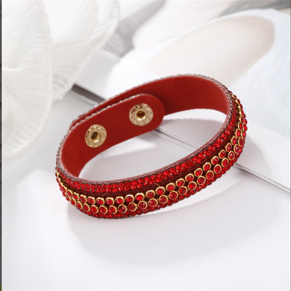 Rock Cuff Wrap Bracelet