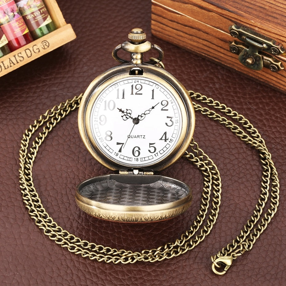 Dear Dad Quartz Pocket Watch