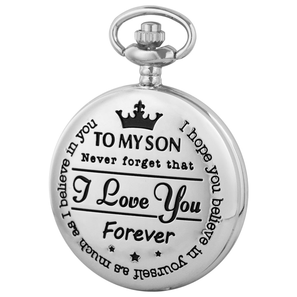 To My Son/Grandson Pocket Watch