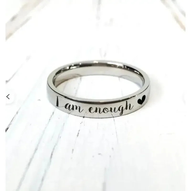 I Am Enough Ring