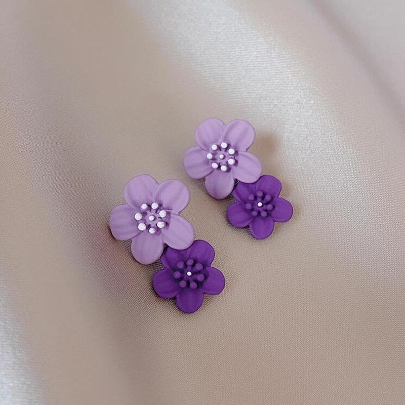 Flower Dangle Earrings