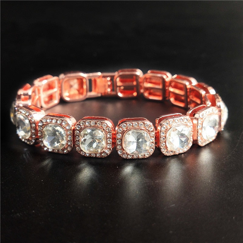 Chunky Rhinestone Bracelet