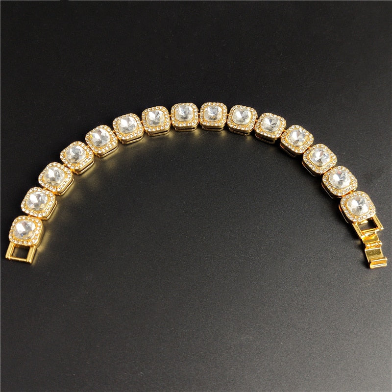 Chunky Rhinestone Bracelet