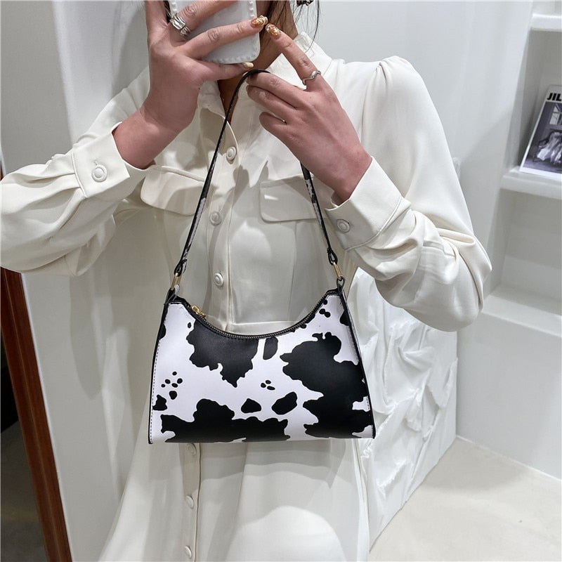 Animal Print Shoulder Bag