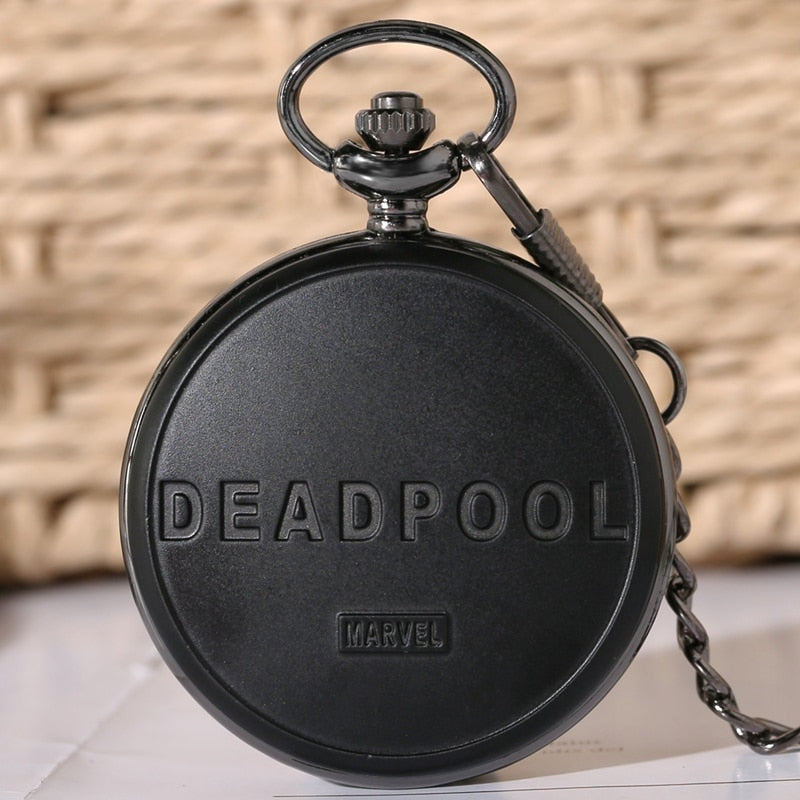 Marvel Deadpool Quartz Pocket Watch