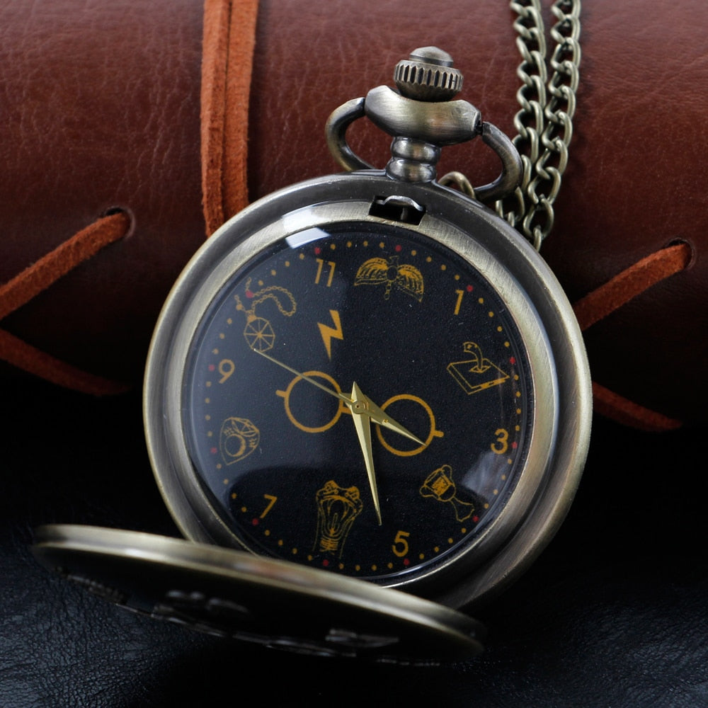 Harry Potter Themed Quartz Pocket Watch