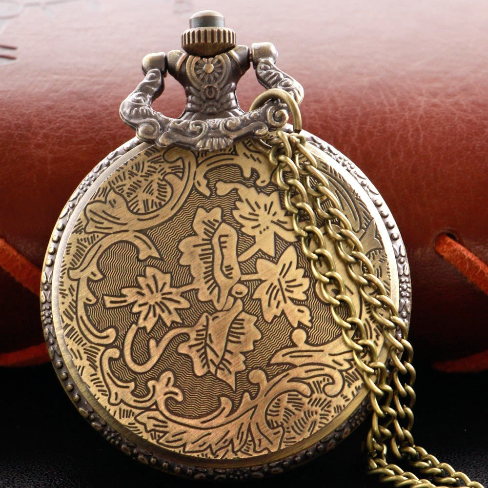 Fire Fighter Quartz Pocket Watch