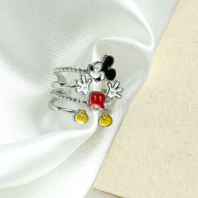 Multi Layer Cartoon Open Ring