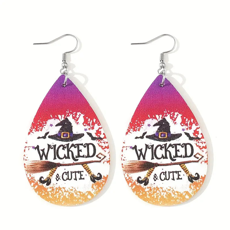 Wicked Cute Teardrop Earrings