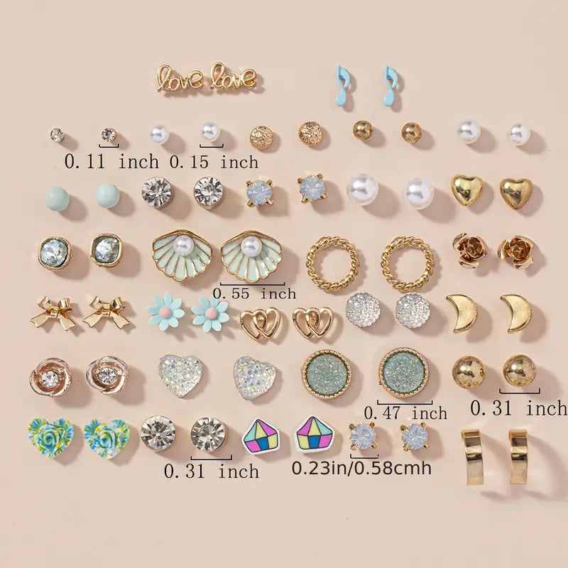 30 Pairs Asst. Earrings