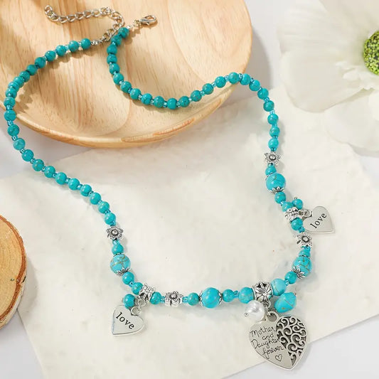 Mother/Daughter Turquoise Necklace