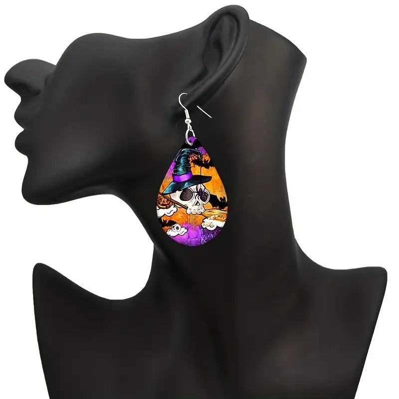 Spooky Teardrop Earrings