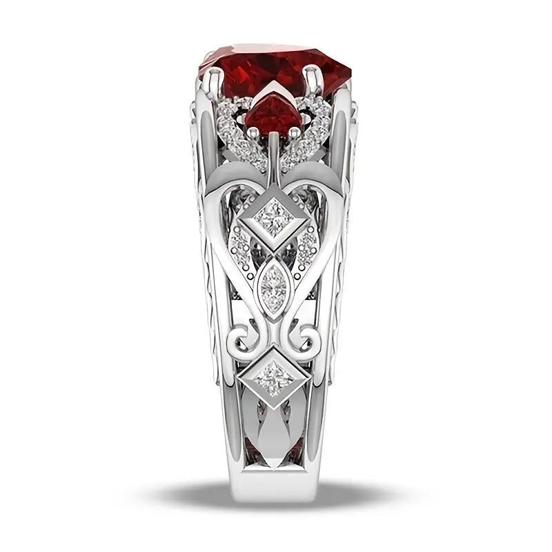 Intricate Heart Ring