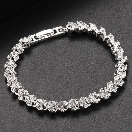 Rhinestone Tennis Bracelet