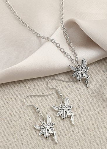 Silver Fairy Necklace