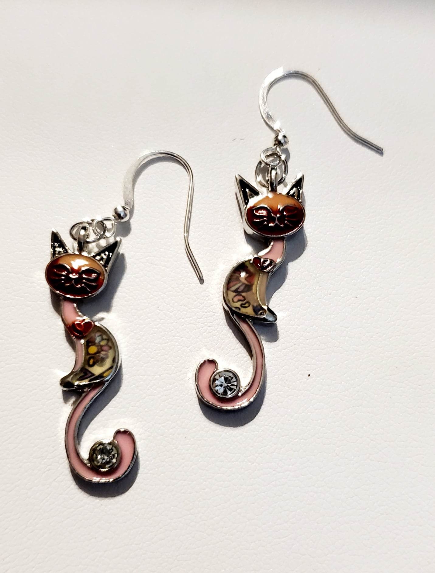 Colorful Kitty Earrings