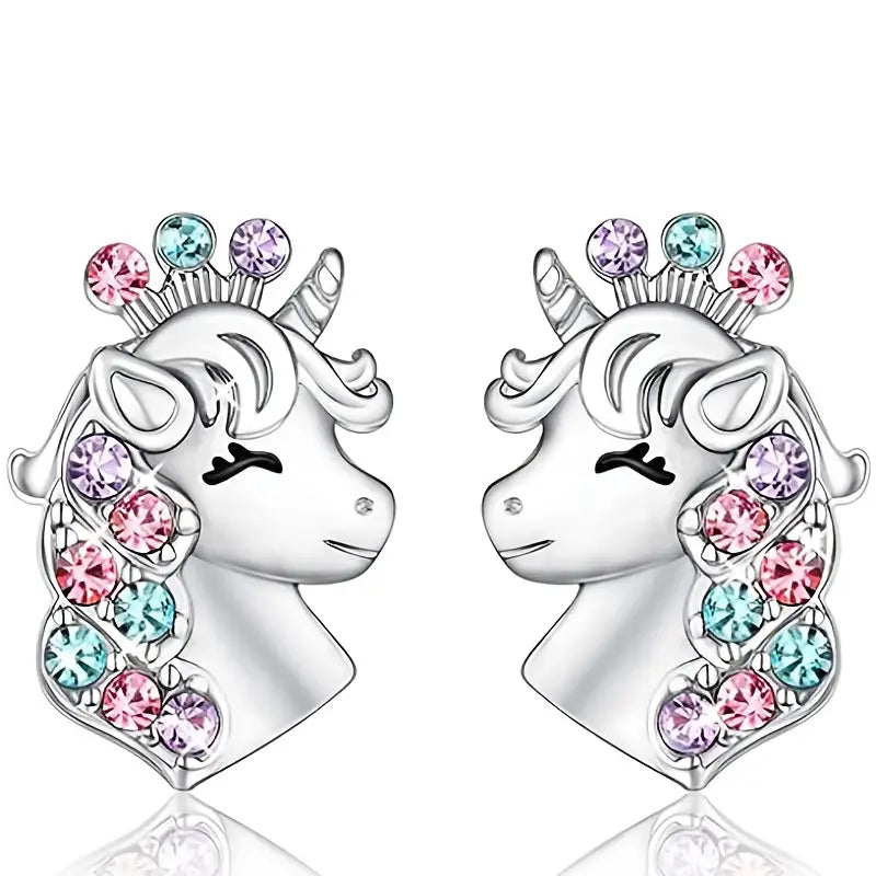 Girls Unicorn Jewelry Set