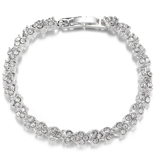 Rhinestone Tennis Bracelet