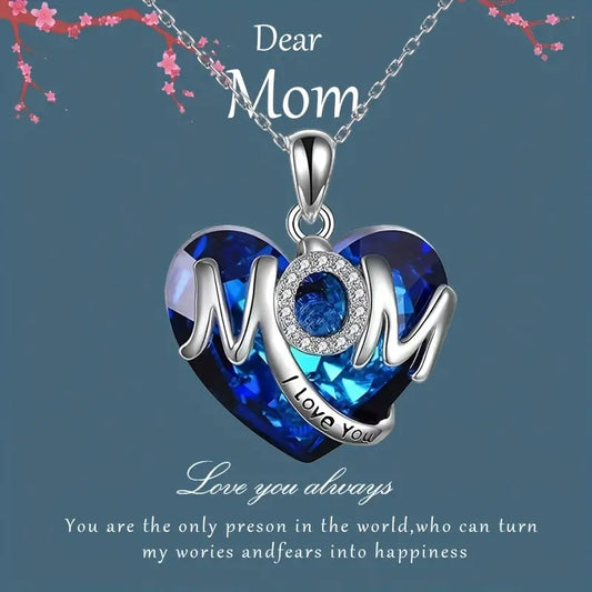 Blue Heart Mom