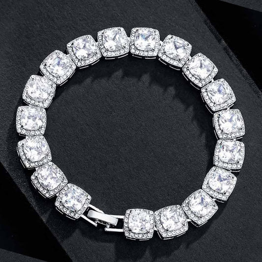 Chunky Rhinestone Bracelet