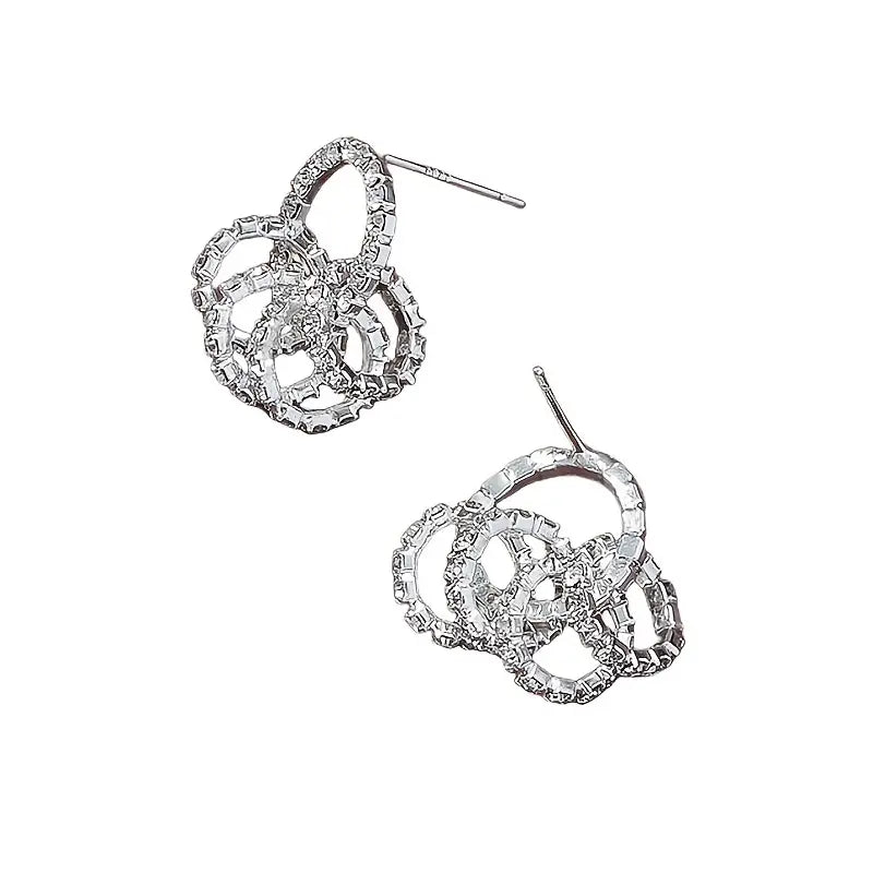 Cluster of Circles Earrings