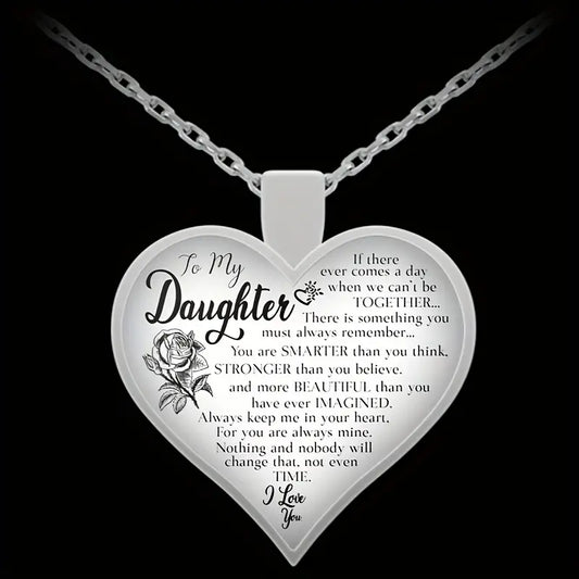 To My Daughter Necklace