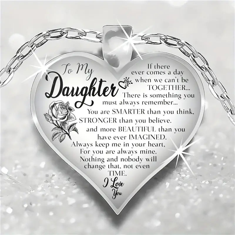 To My Daughter Necklace